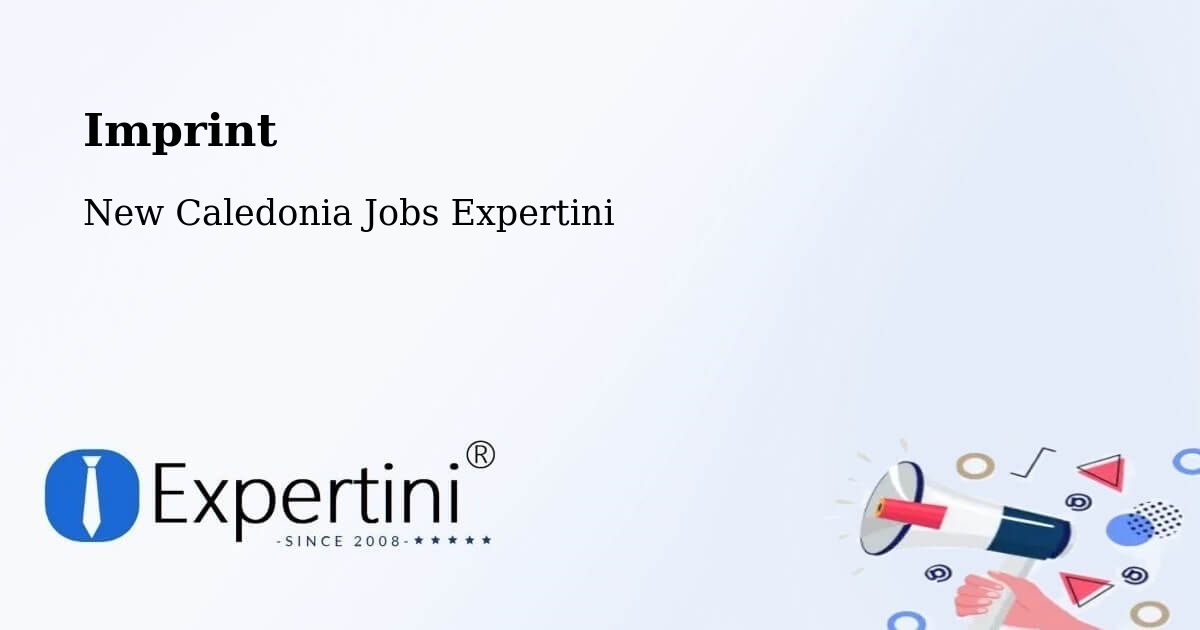 Imprint – Tamoa - New Caledonia Jobs Expertini